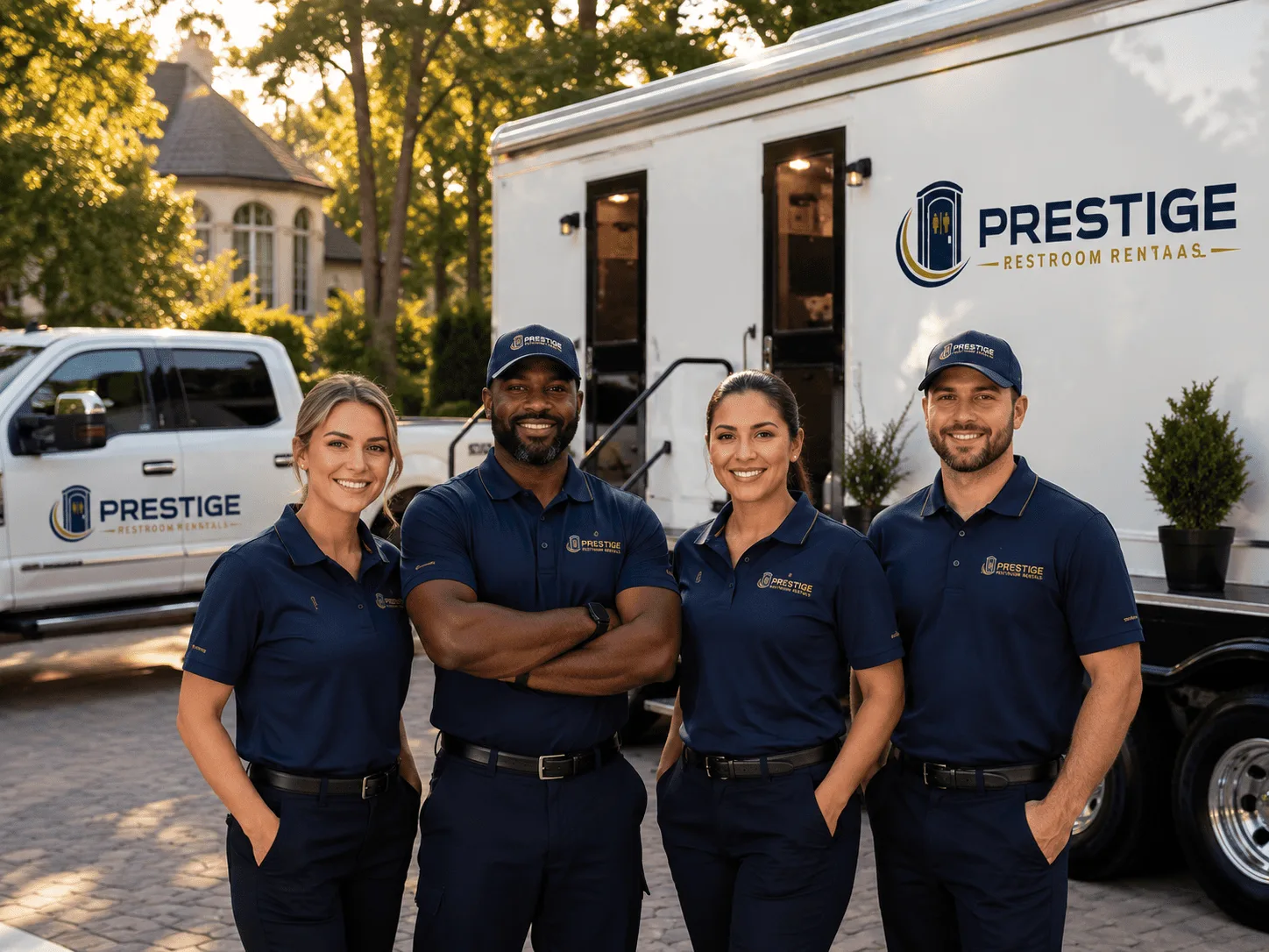 Trusted Luxury Portable Restrooms company in Kermit, TX